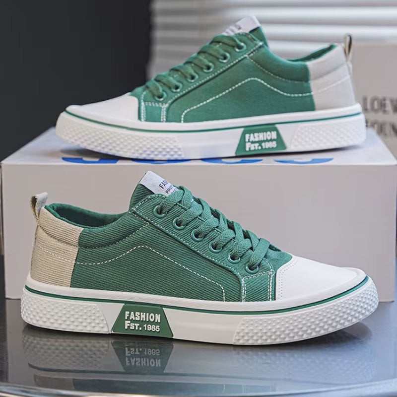 District Low-Top Canvas Sneaker