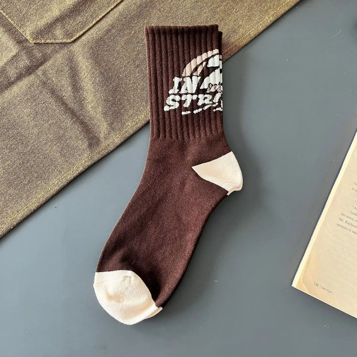 Vintage & Varsity Letter Sock Set