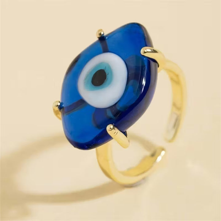 Evil Eye Motif Ring