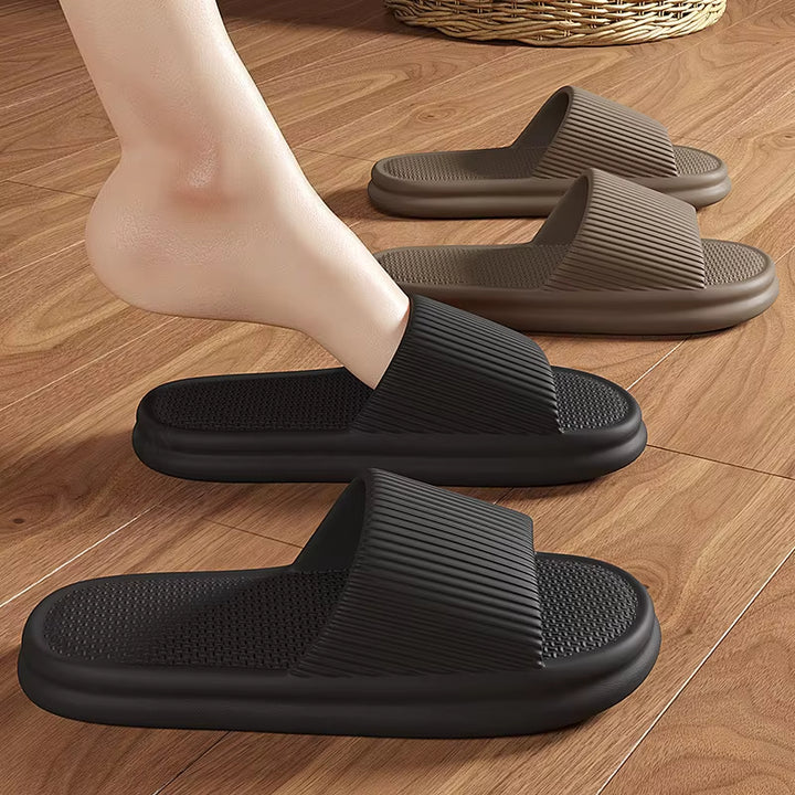 Mello Soft Ribbed Slides