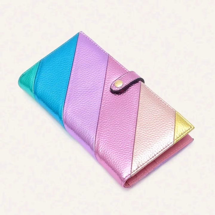 Aurora Gleam Striped Wallet