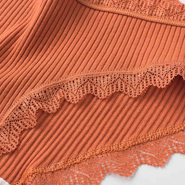 Essentia Lace Cotton Panty Set