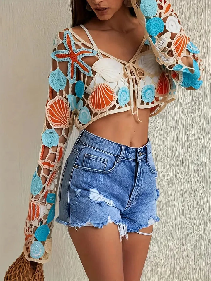 Pacific Muse Crochet Cover-Up
