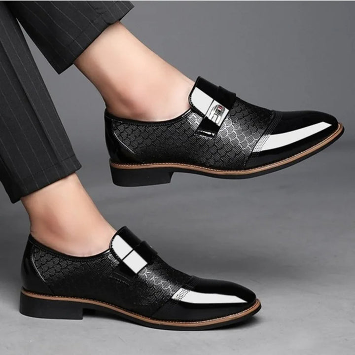 Executive Patent Buckle Oxford