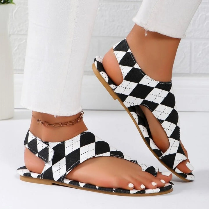 Harlequin Checker Flats