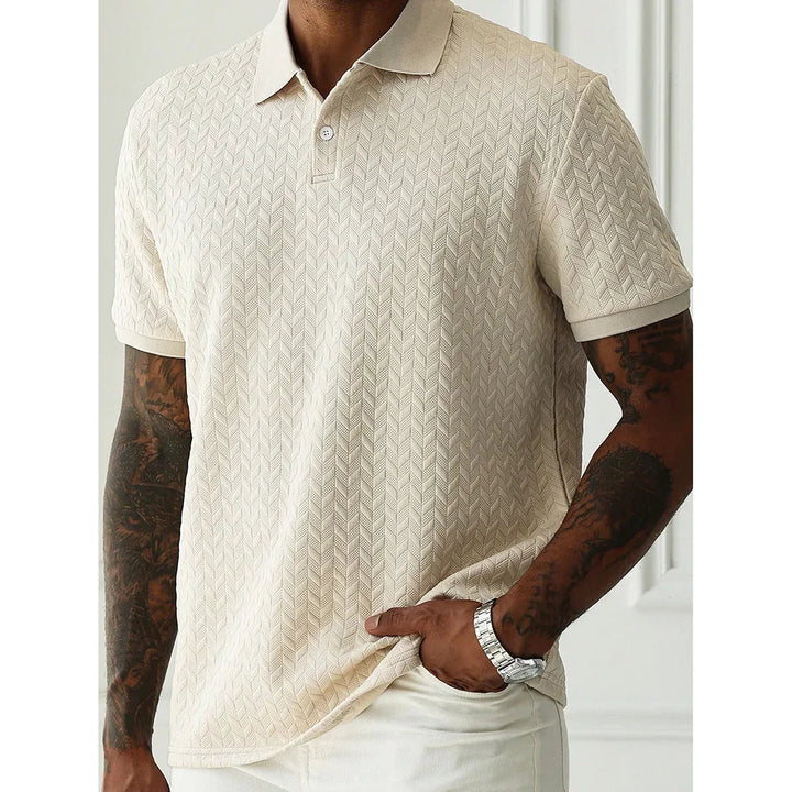 Jaxon Jacquard Polo