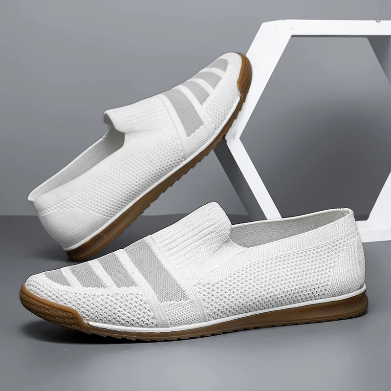 Flex Striped Mesh Loafer