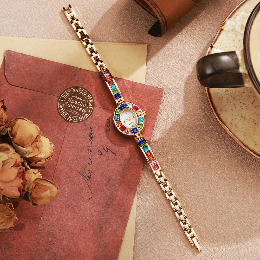Eternelle Crystal-Cut Timepiece