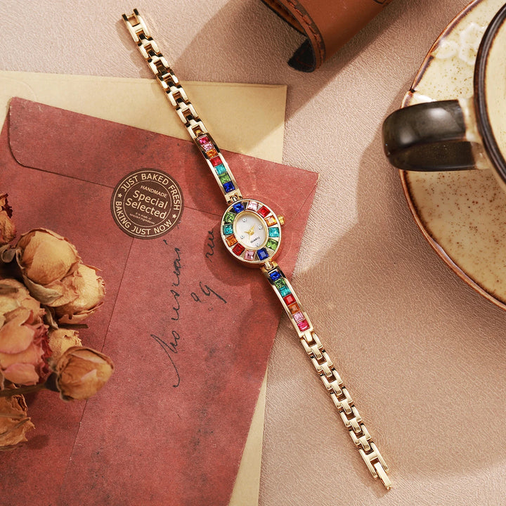 Eternelle Crystal-Cut Timepiece