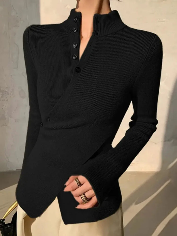 Talia Button-Up Sweater