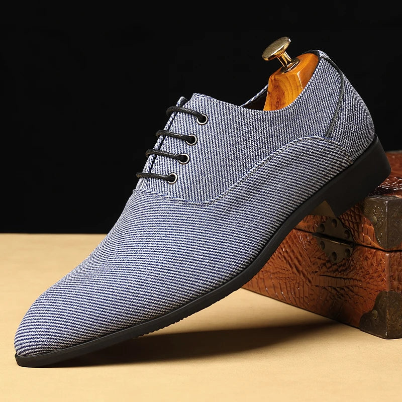 Gentry Woven Canvas Oxford