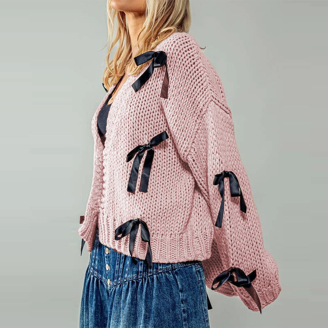 Bellevie Bow Cardigan