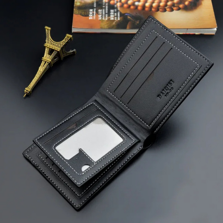 Helix Signature Leather Wallet