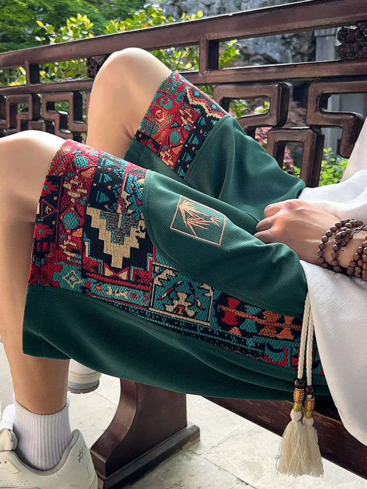 Dynasty Embroidered Short