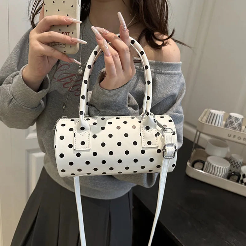 Margot Polka Barrel Bag