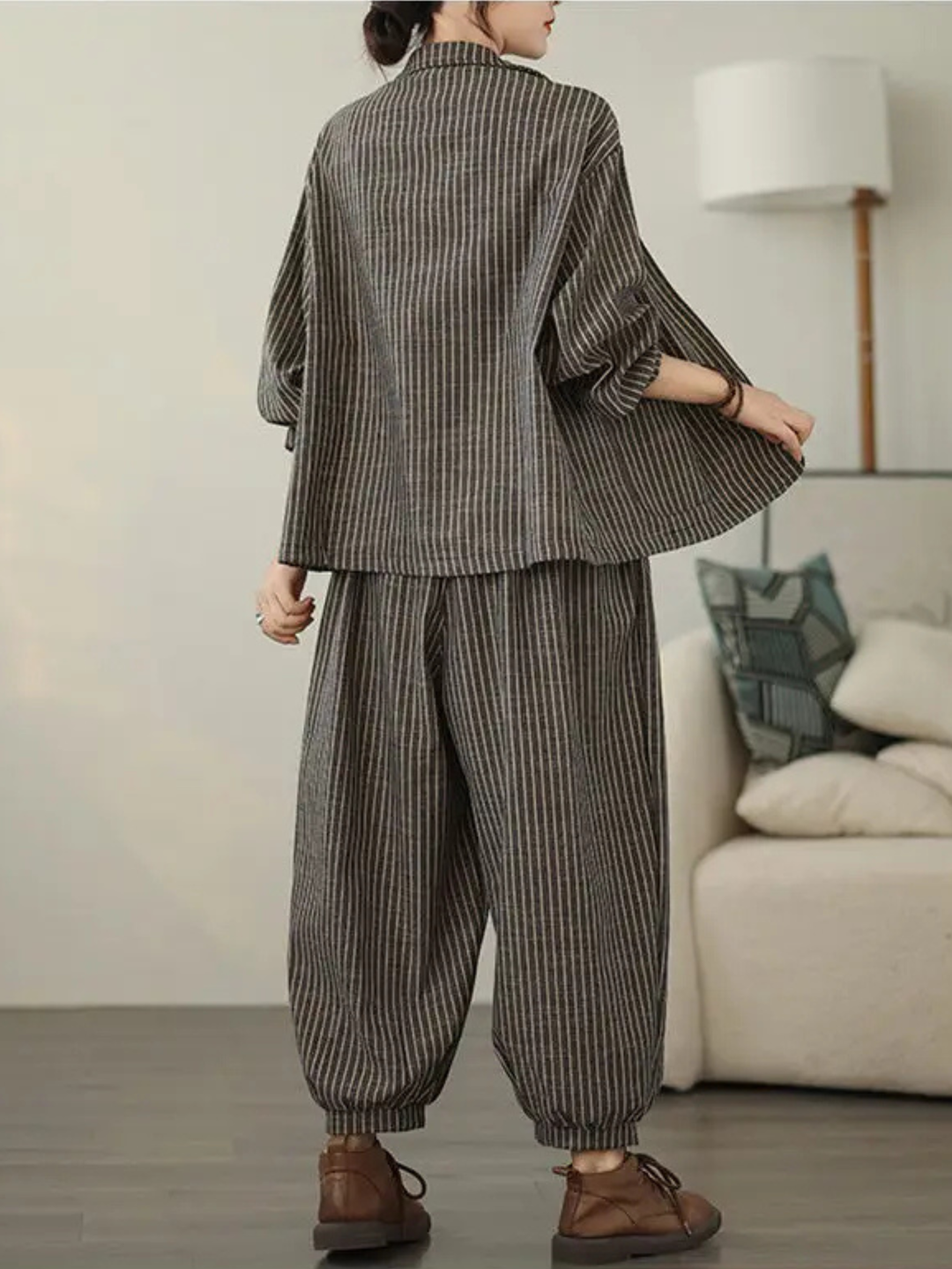 Milanese Pinstripe Co-ord