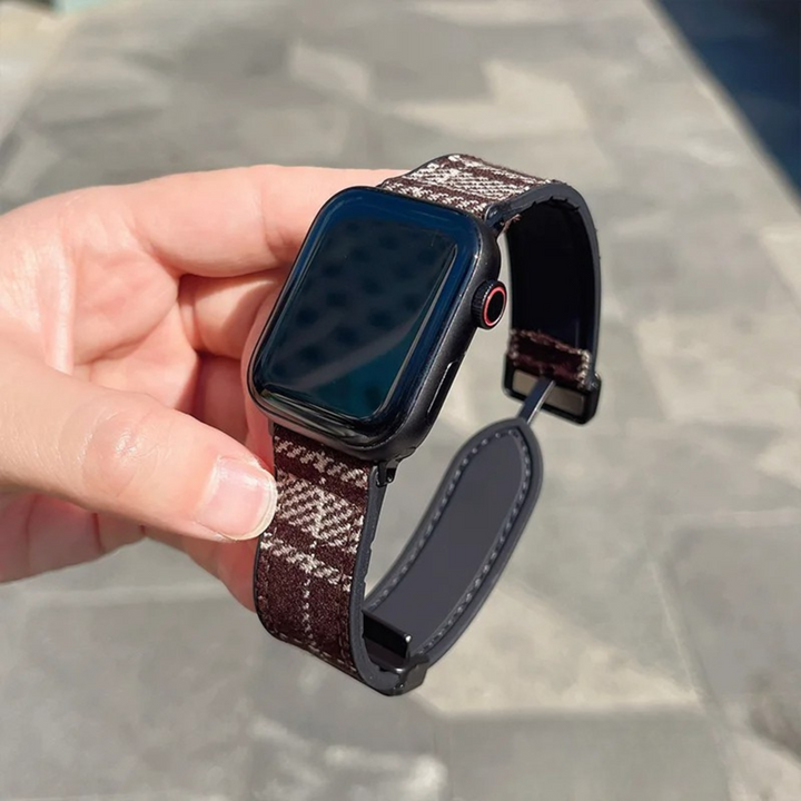Maison Plaid Apple Watch Band