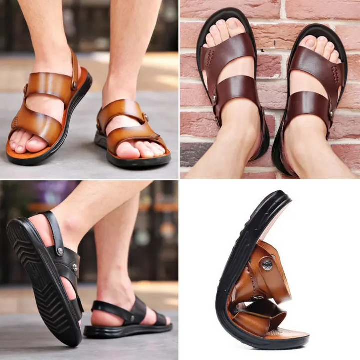 Driftwood Leather Sandal