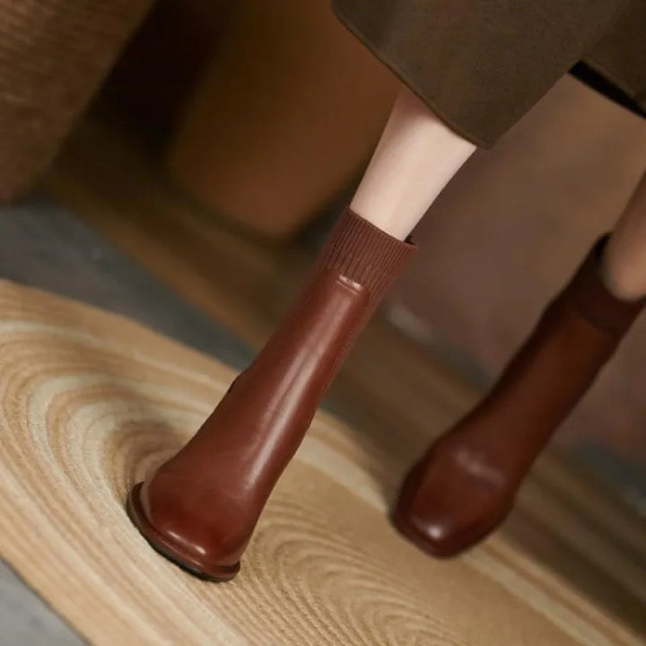 Zera Leather Ankle Boot