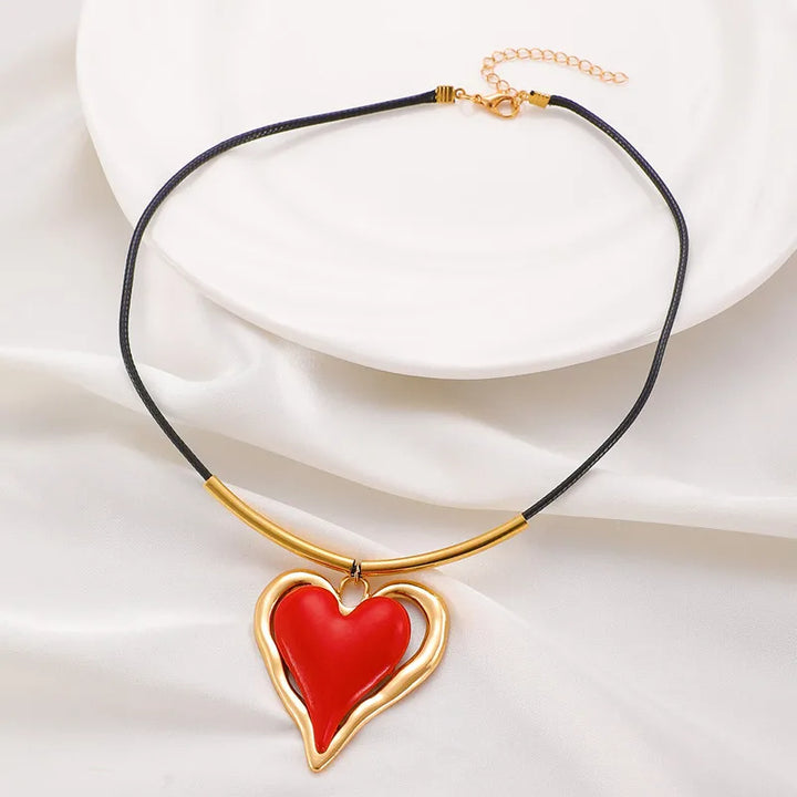 Heart Core Pendant Necklace