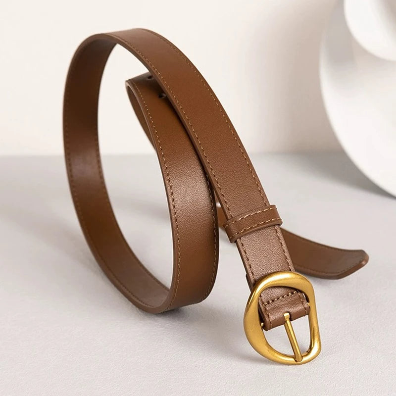 Solenne Leather Belt