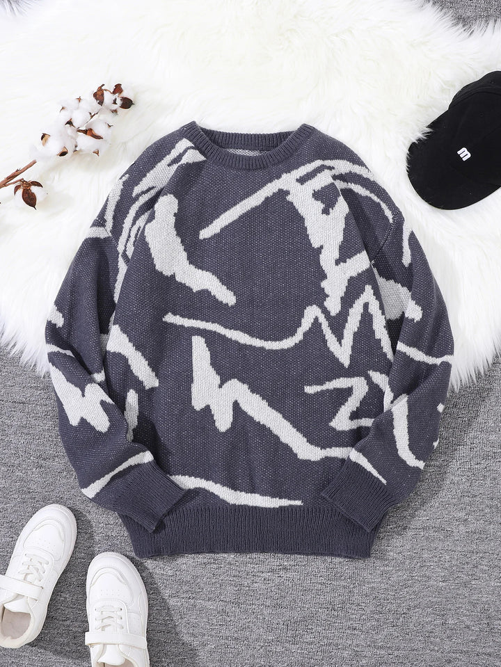 Avant-Garde Knit Sweater