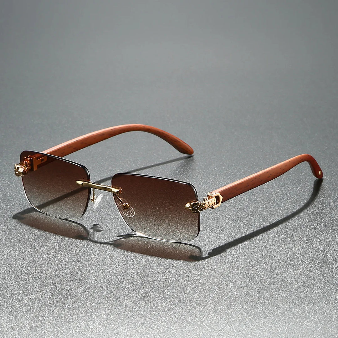 Lynx Rimless Sunglasses