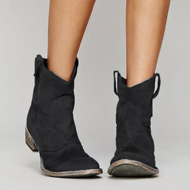High Noon Suede Ankle Boot