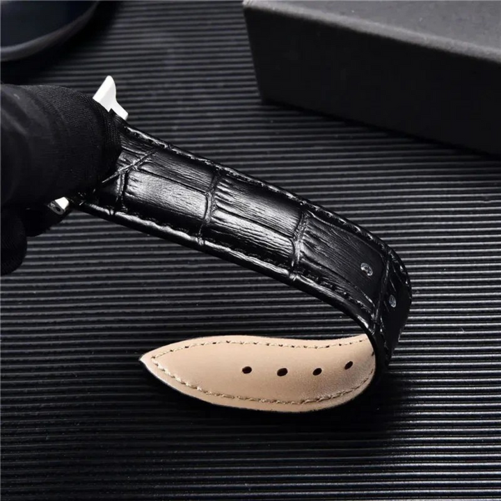 Stratton Leather Apple Watch Band
