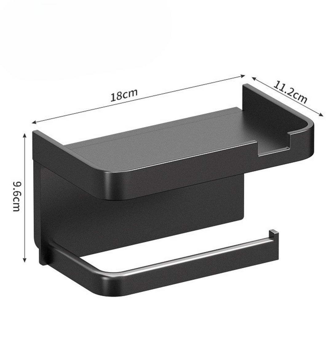 Slate & Steel Toilet Paper Holder