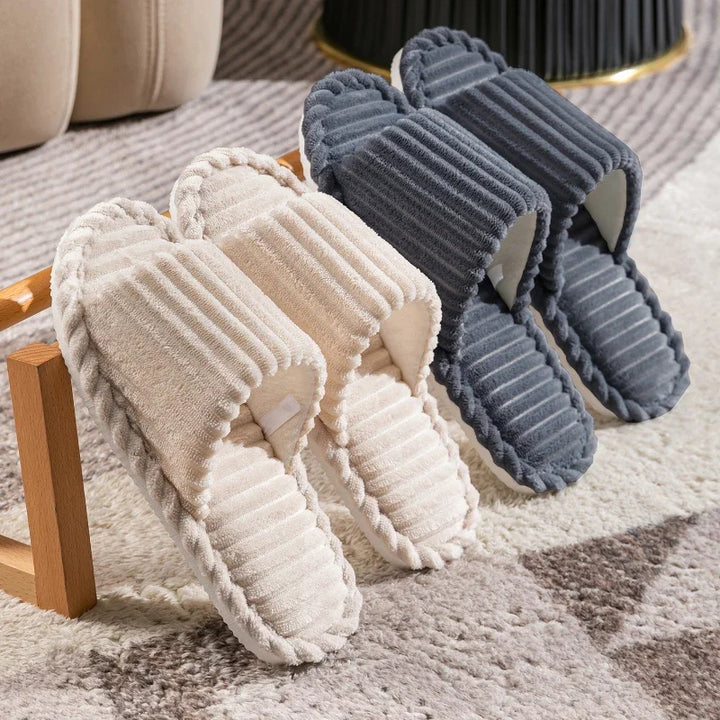 Camden Ribbed Corduroy Slides