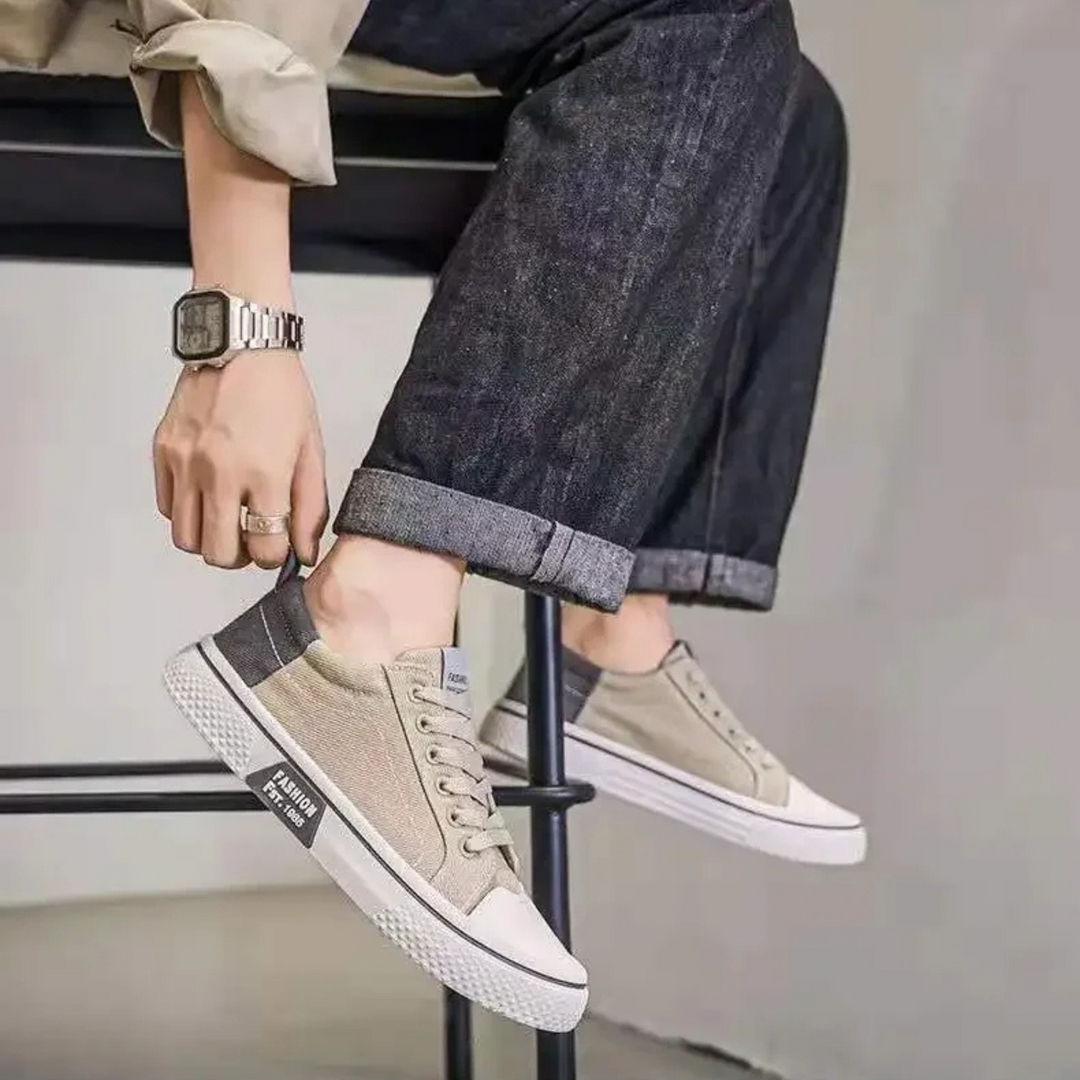 District Low-Top Canvas Sneaker