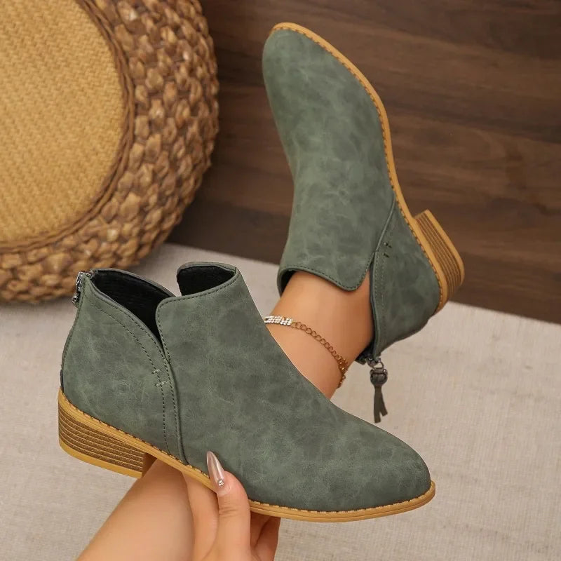 Dakota Suede Ankle Boot