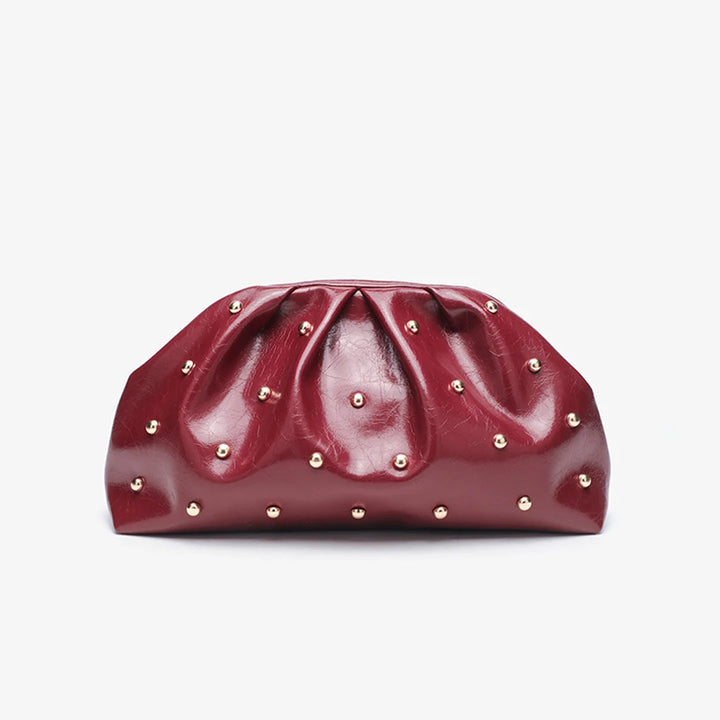 Valentina Studded Clutch Bag