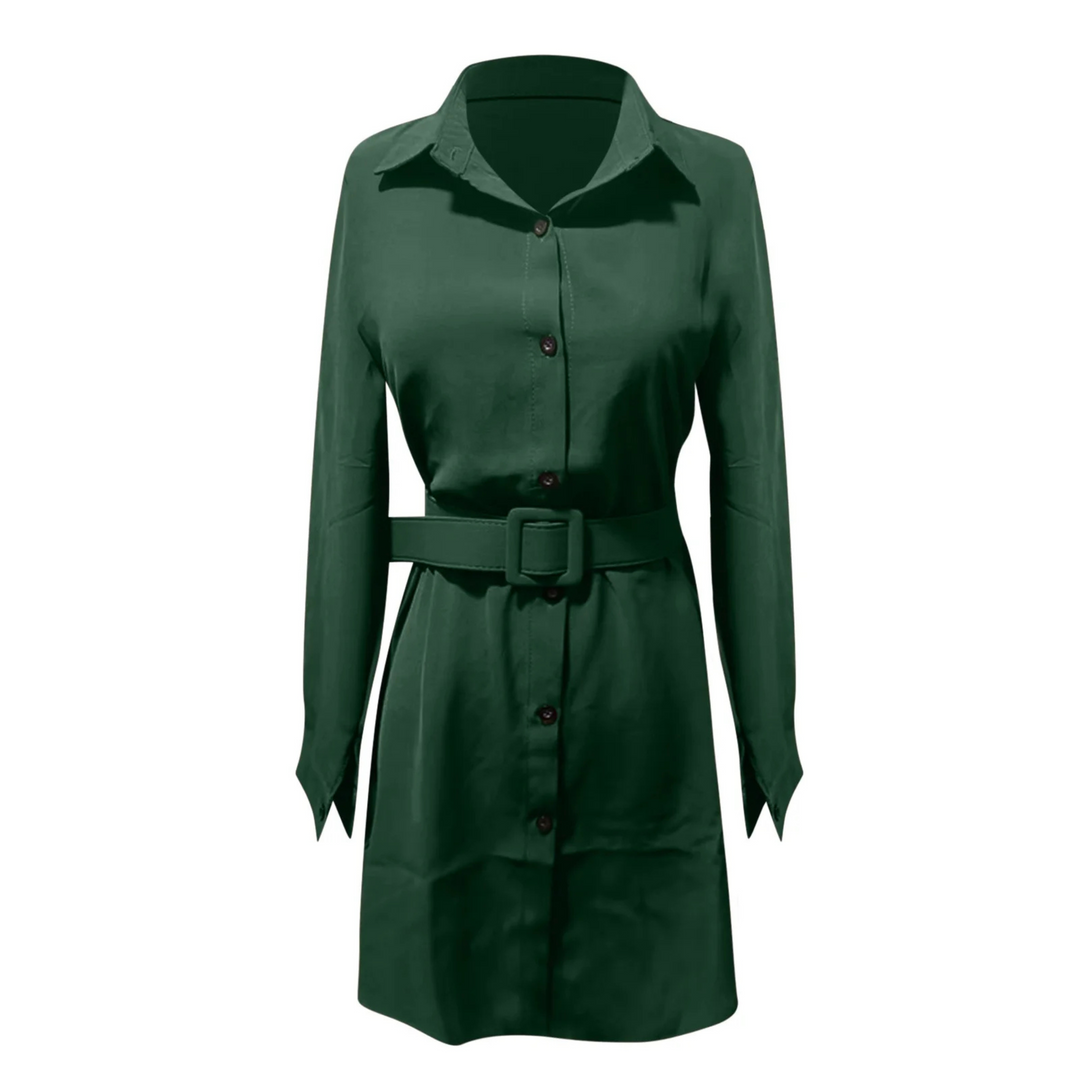 Bellamy Belted Shirt-Dress