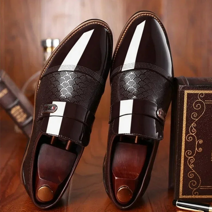 Executive Patent Buckle Oxford