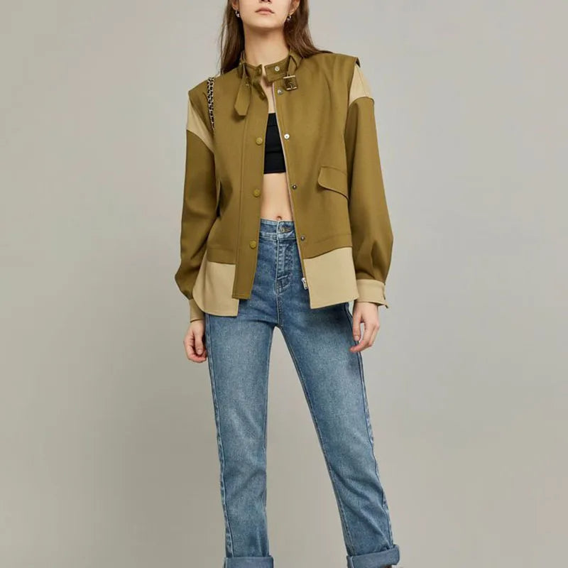 Caprielle Contrast Coat