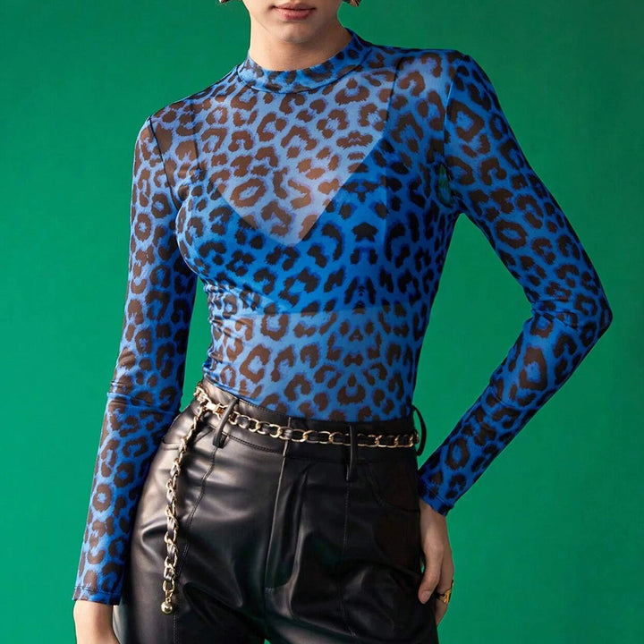 LeClair Sheer Mesh Top