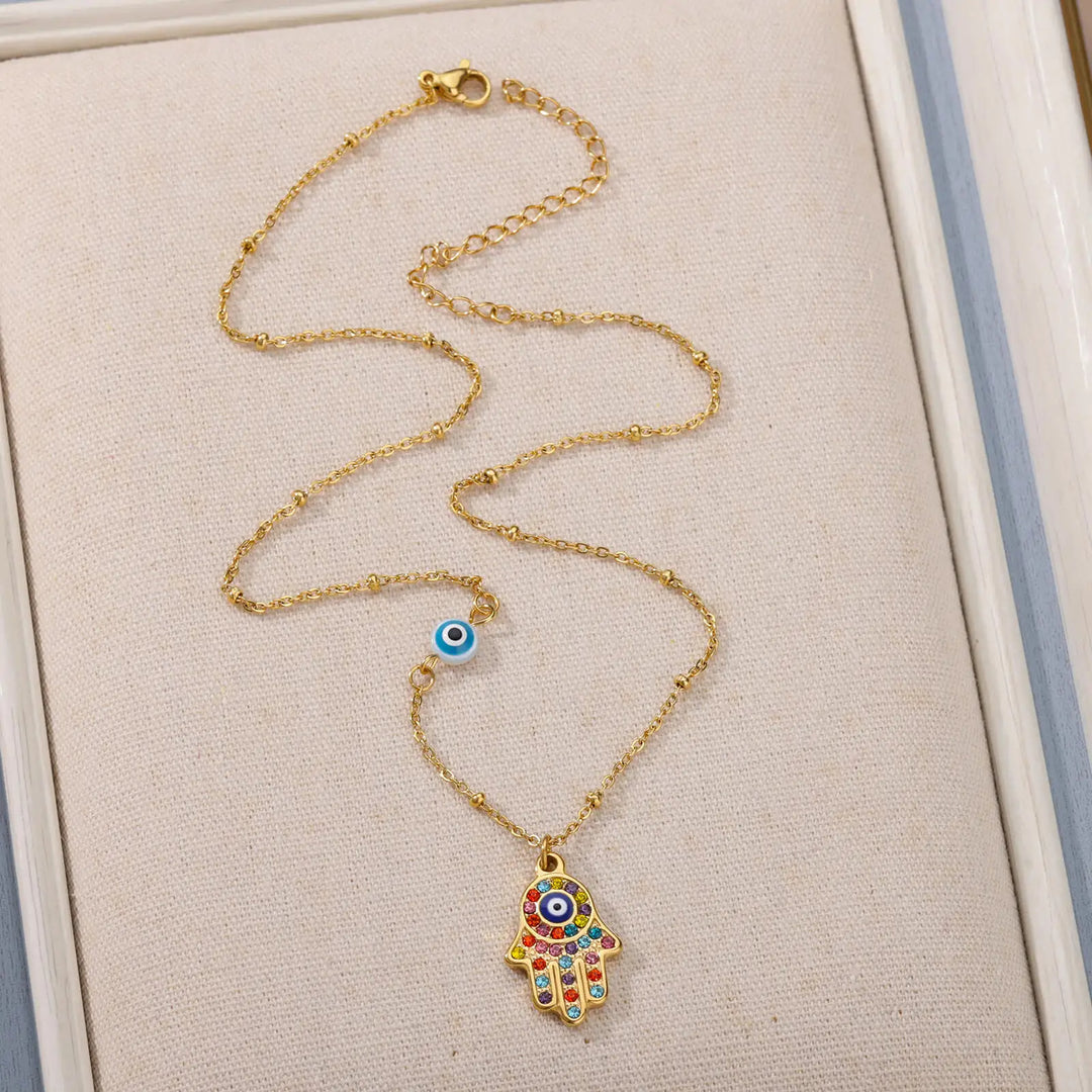 Amara Mystic Eye Pendant Necklace