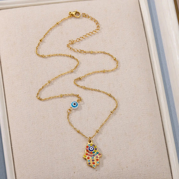 Amara Mystic Eye Pendant Necklace