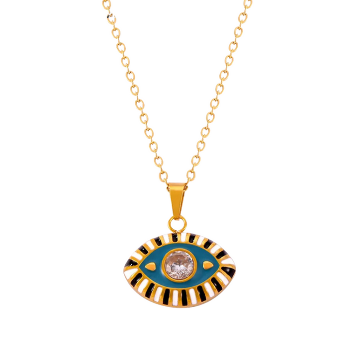 Alchemy Evil Eye Charm Necklace