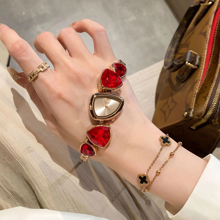 Iris Crystal Timepiece