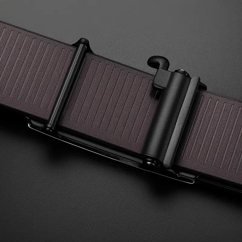 Carbon Leather Belt