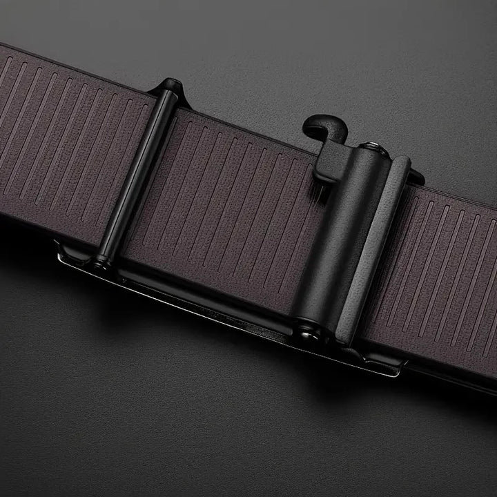 Carbon Leather Belt