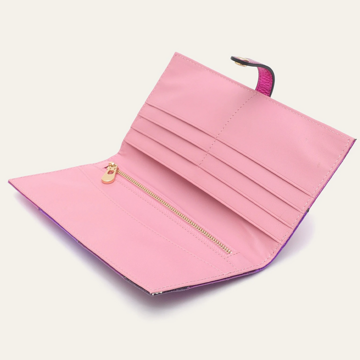 Aurora Gleam Striped Wallet