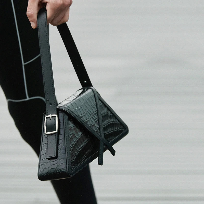 Vera Triangle Flap Shoulder Bag