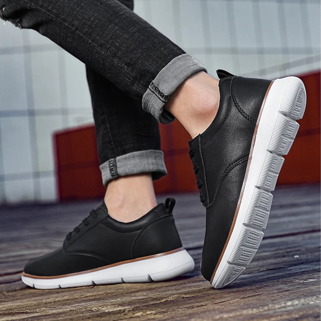 Essential Low-Top Leather Sneaker