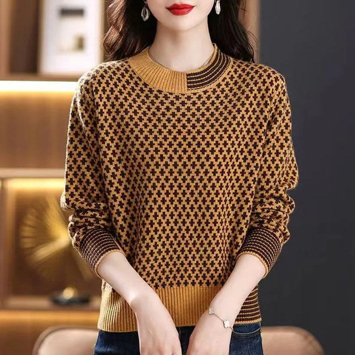 Madison Jacquard Sweater
