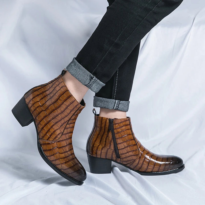 Castellano Crocodile Boot
