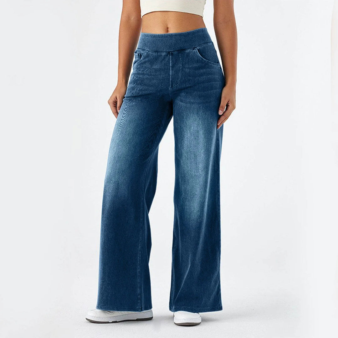 Bareform Wide-Leg Jeans